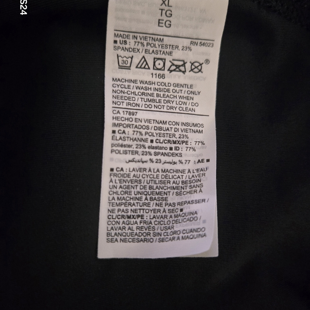 XL Black Sleeveless Jumpsuit NWOT - Picture 5 of 6
